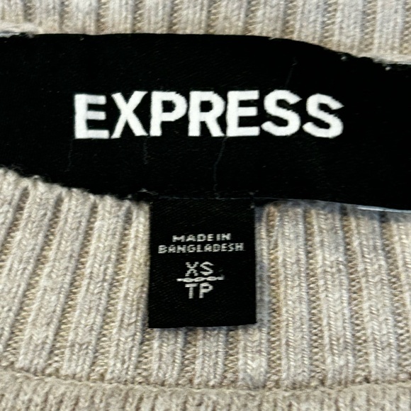 EUC Lot of 4 Express Crewneck Sweaters sz XS - Picture 9 of 11